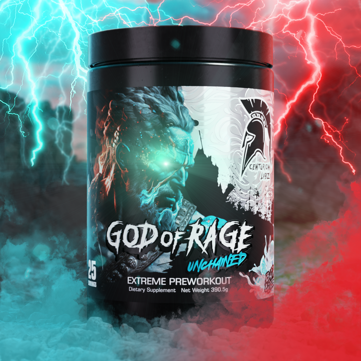 GOD OF RAGE® UNCHAINED! Extreme Preworkout* – CENTURION LABZ