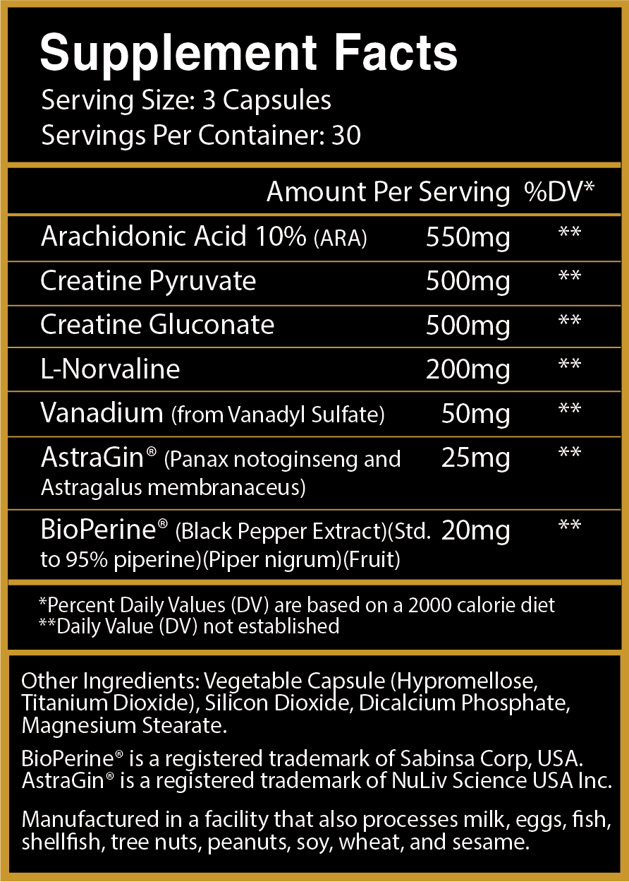 WARPATH: Creatine Muscle Volumizer*