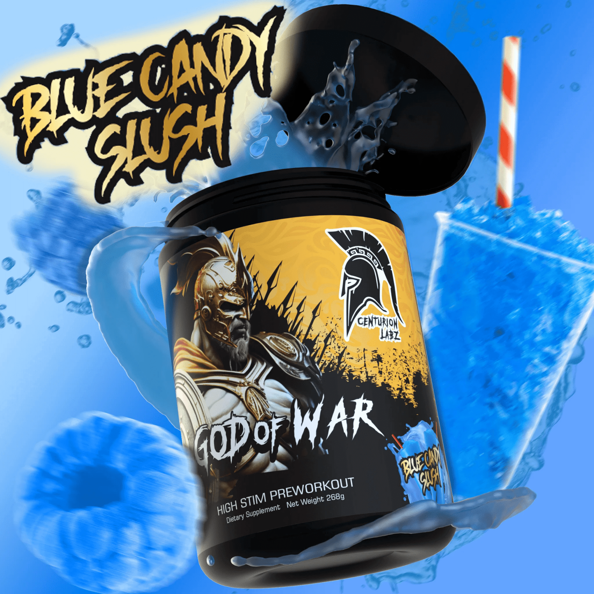 GOD OF WAR® High Stim Euphoric Pre* - CENTURION LABZ