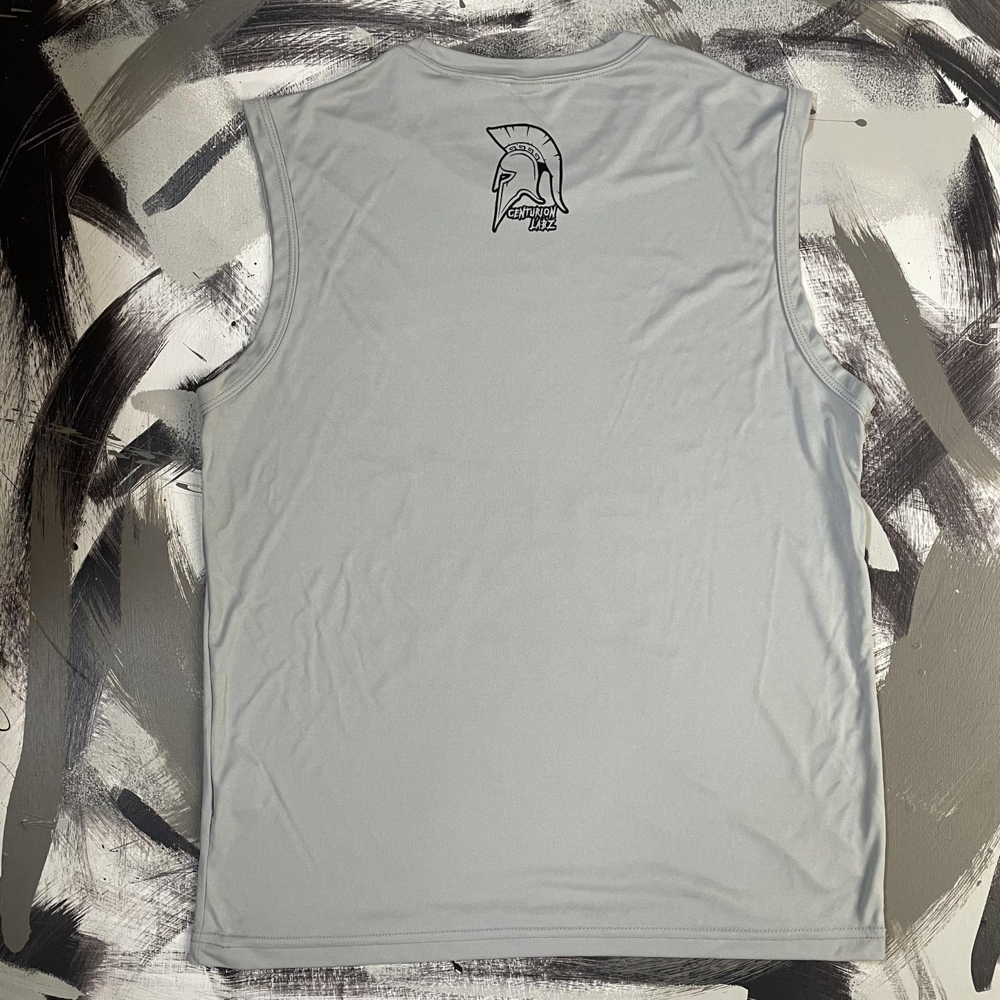 Grey Cutoff with Vintage Centurion Labz Design - CENTURION LABZ
