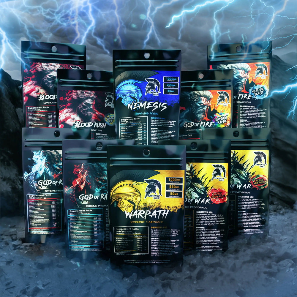 10 Samples Pre - Workout Bundle - CENTURION LABZ