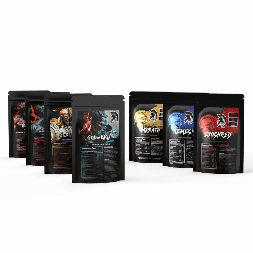 7 Samples and Shaker Bundle [Now with Godly Cre instead of ExoShred] - CENTURION LABZ