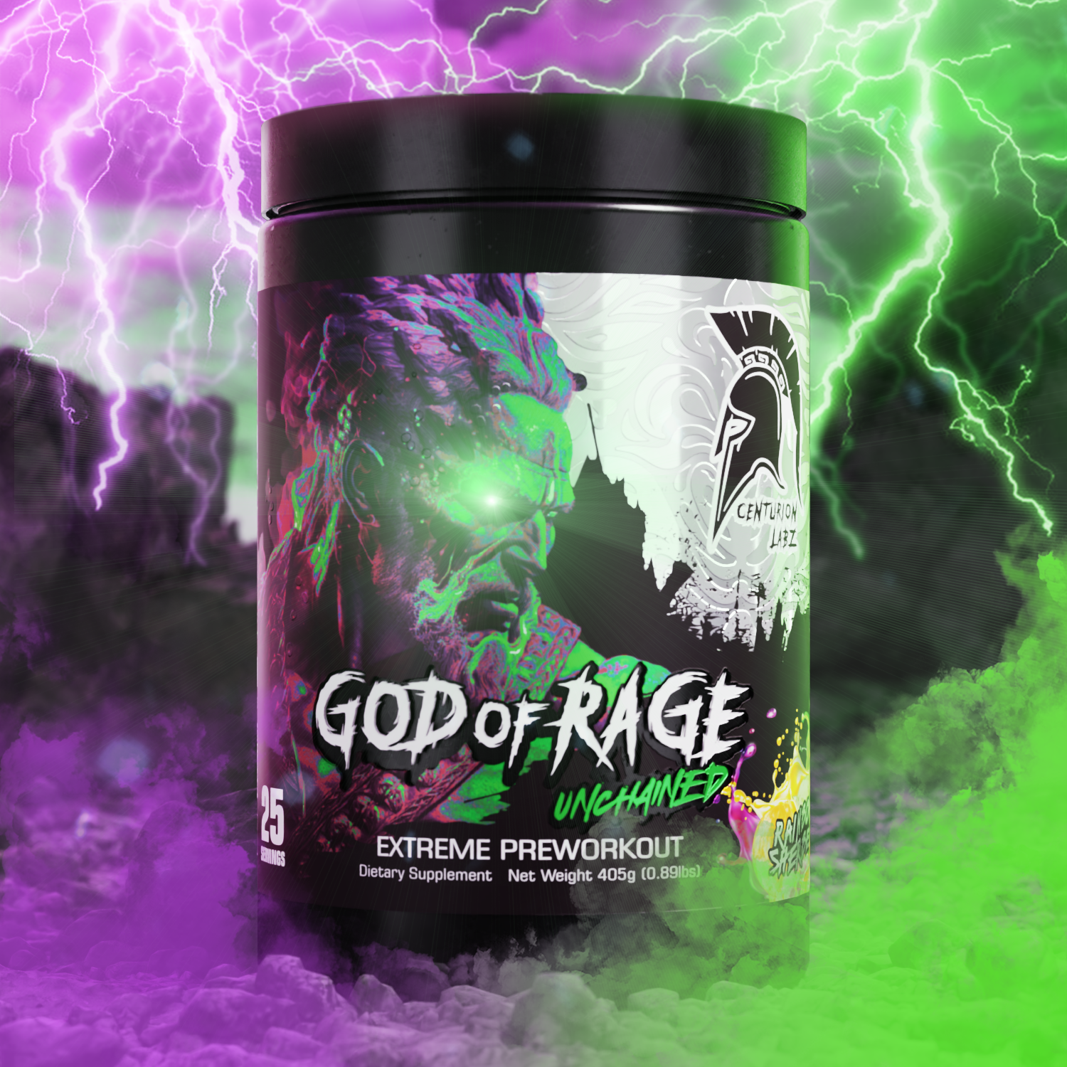 GOD OF RAGE® UNCHAINED! Extreme Preworkout*