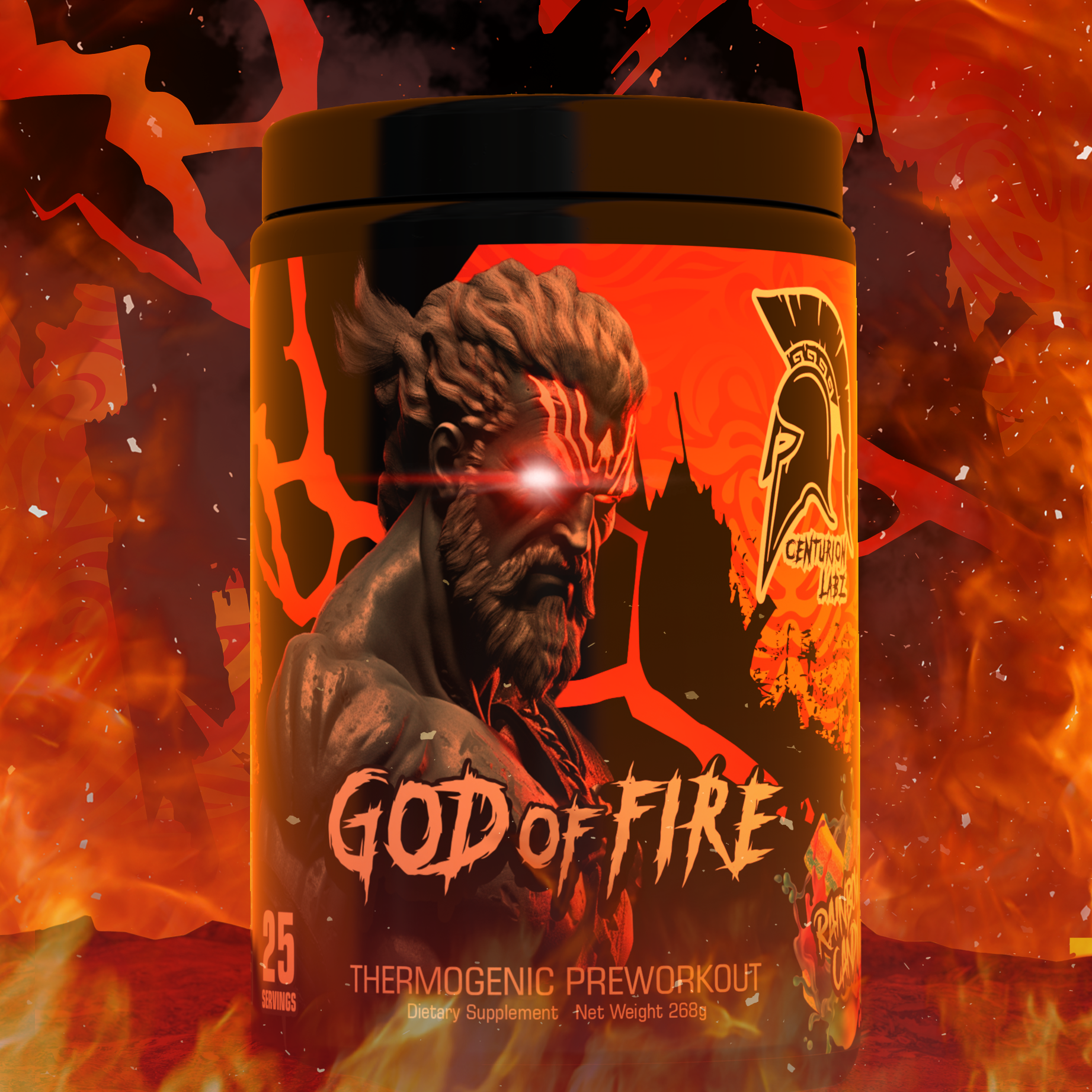 GOD OF FIRE® Thermogenic Pre* [GLACIER BURST NOW AVAILABLE]