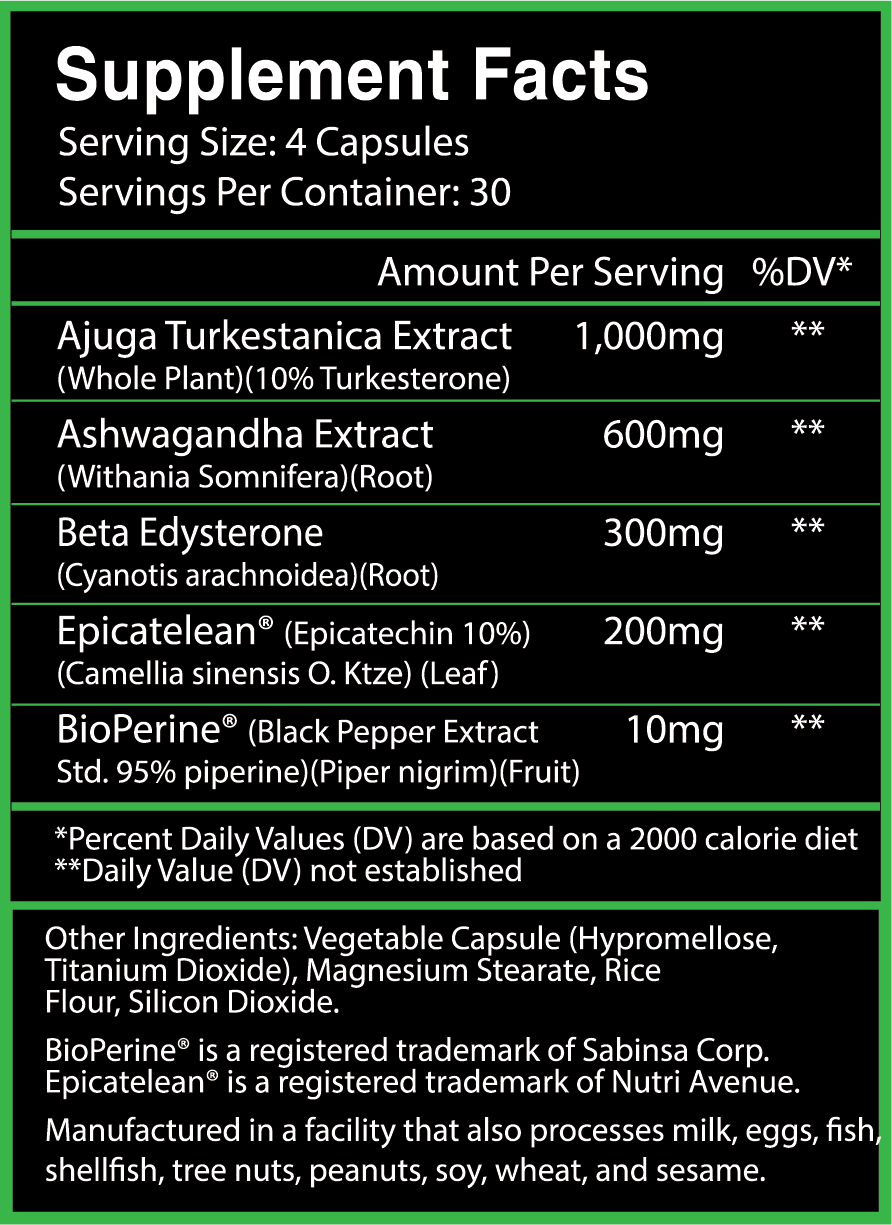 TURKOVAR® – Turkesterone Supplement for Lean Growth and Recomposition*