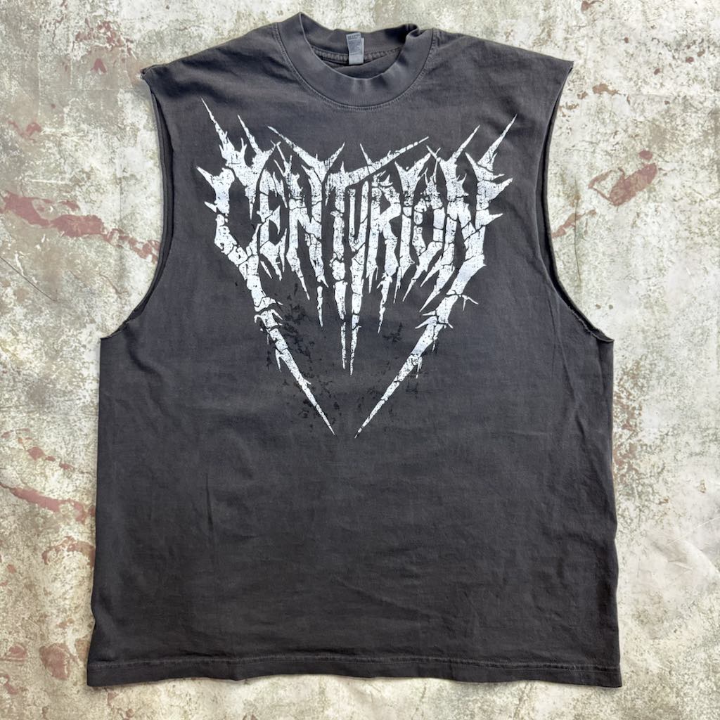 'CENTURION' IRON REIGN CUTOFF [can be cut into crop top] - CENTURION LABZ
