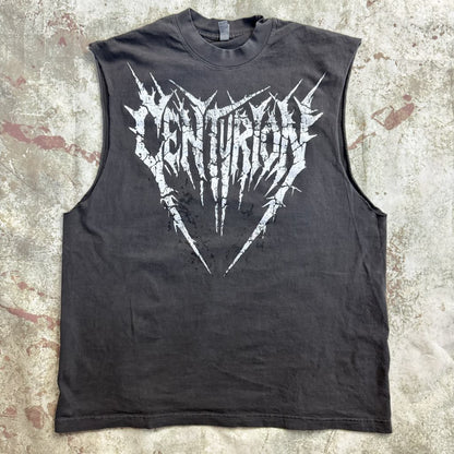 'CENTURION' IRON REIGN CUTOFF [can be cut into crop top] - CENTURION LABZ