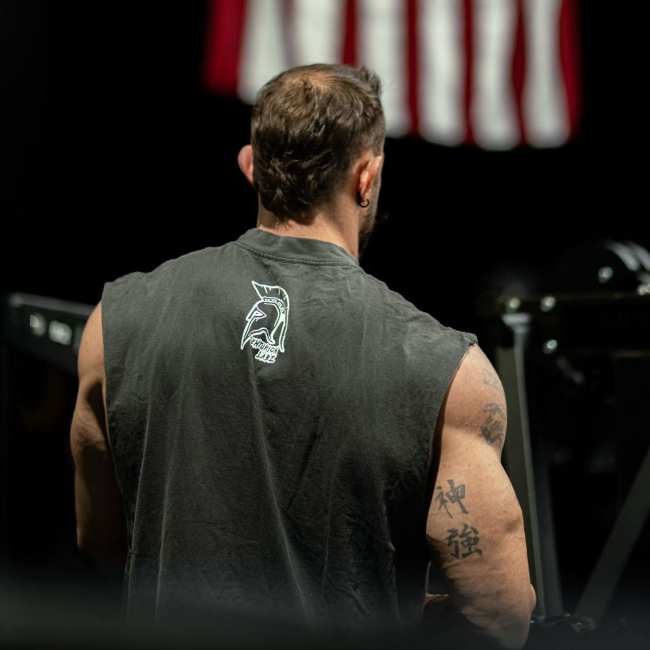 'CENTURION' IRON REIGN CUTOFF [can be cut into crop top] - CENTURION LABZ