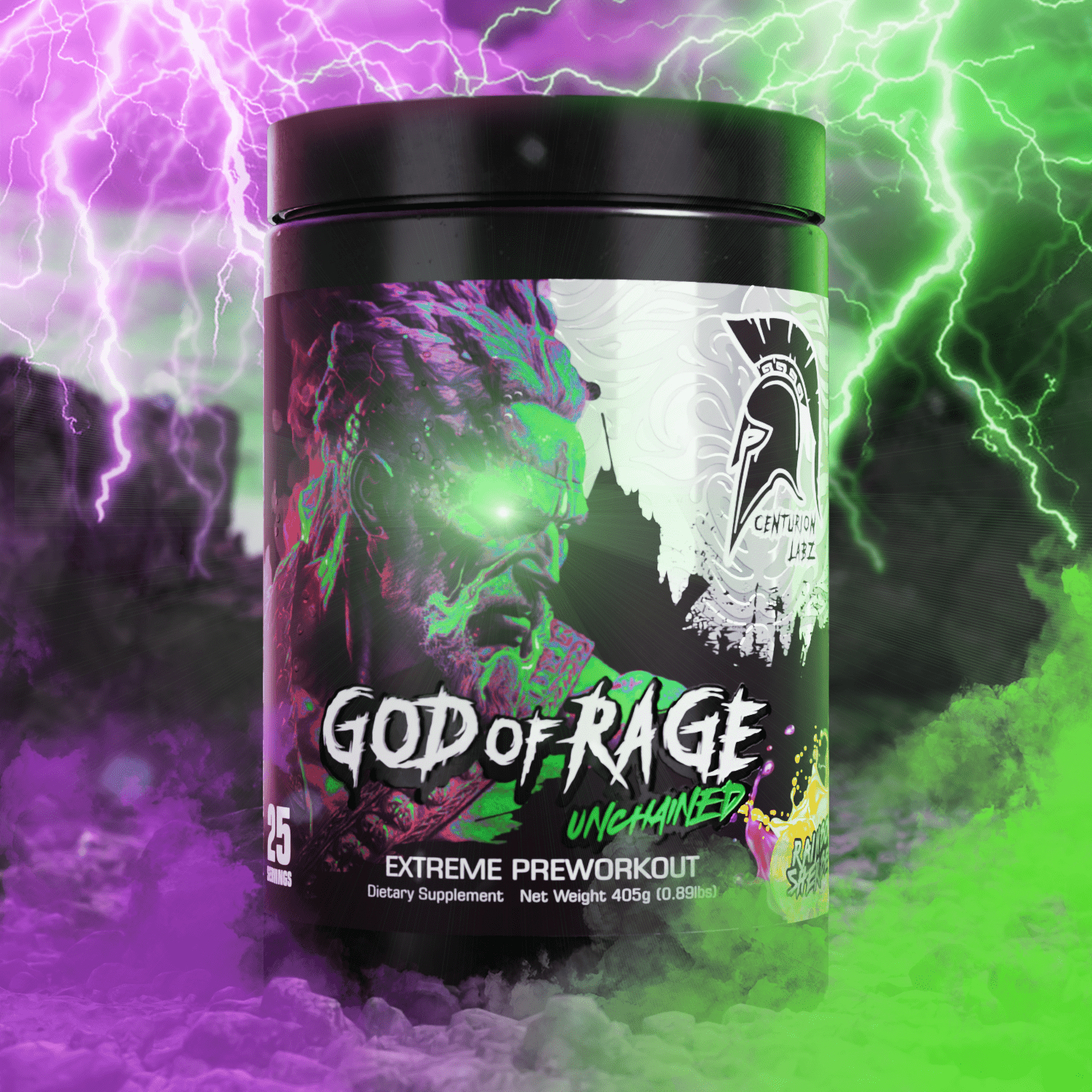 High Stim Pre Workout β God of Rage | Centurion Labz β CENTURION LABZ