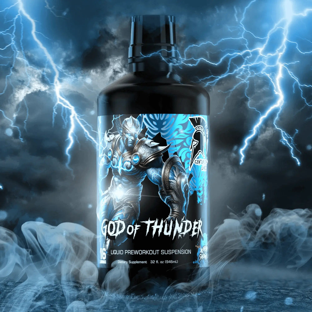 GOD OF THUNDER® Liquid Preworkout Suspension* [NOW AVAILABLE!] - CENTURION LABZ