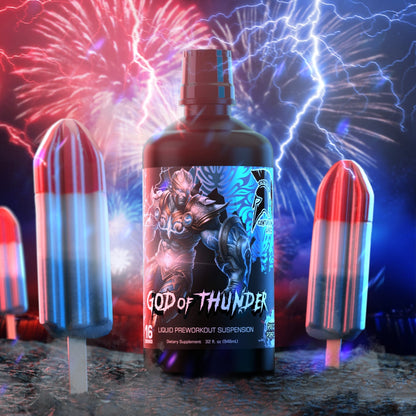 GOD OF THUNDER® Liquid Preworkout Suspension* [NOW AVAILABLE!] - CENTURION LABZ