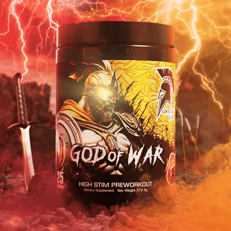 GOD OF WAR® High Stim Euphoric Pre* - CENTURION LABZ