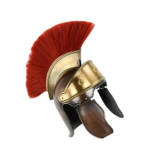 Centurion helmet illustration
