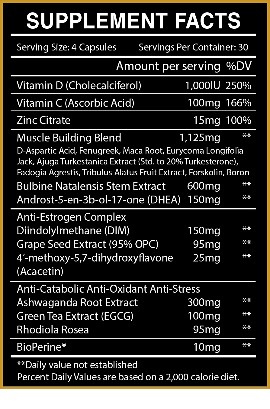 UPRISING: Natural Testosterone Support* - CENTURION LABZ